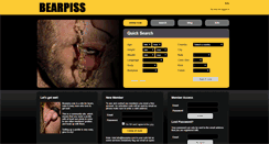 Desktop Screenshot of bearpiss.com